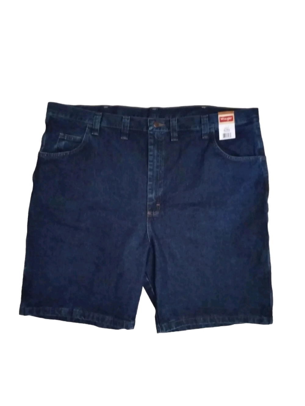 Wrangler Carpenter Jean Shorts Mens Size 48 Dark Wash Denim Utility NWT